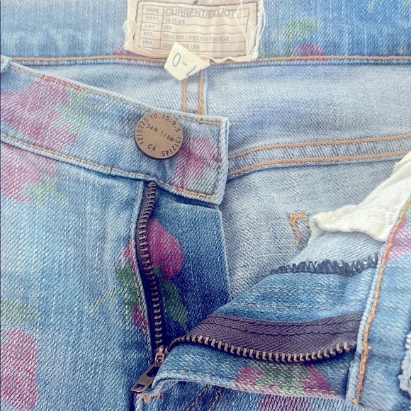 Current/Elliott Light Blue High Rise Jeans🍓 - Picture 4 of 8